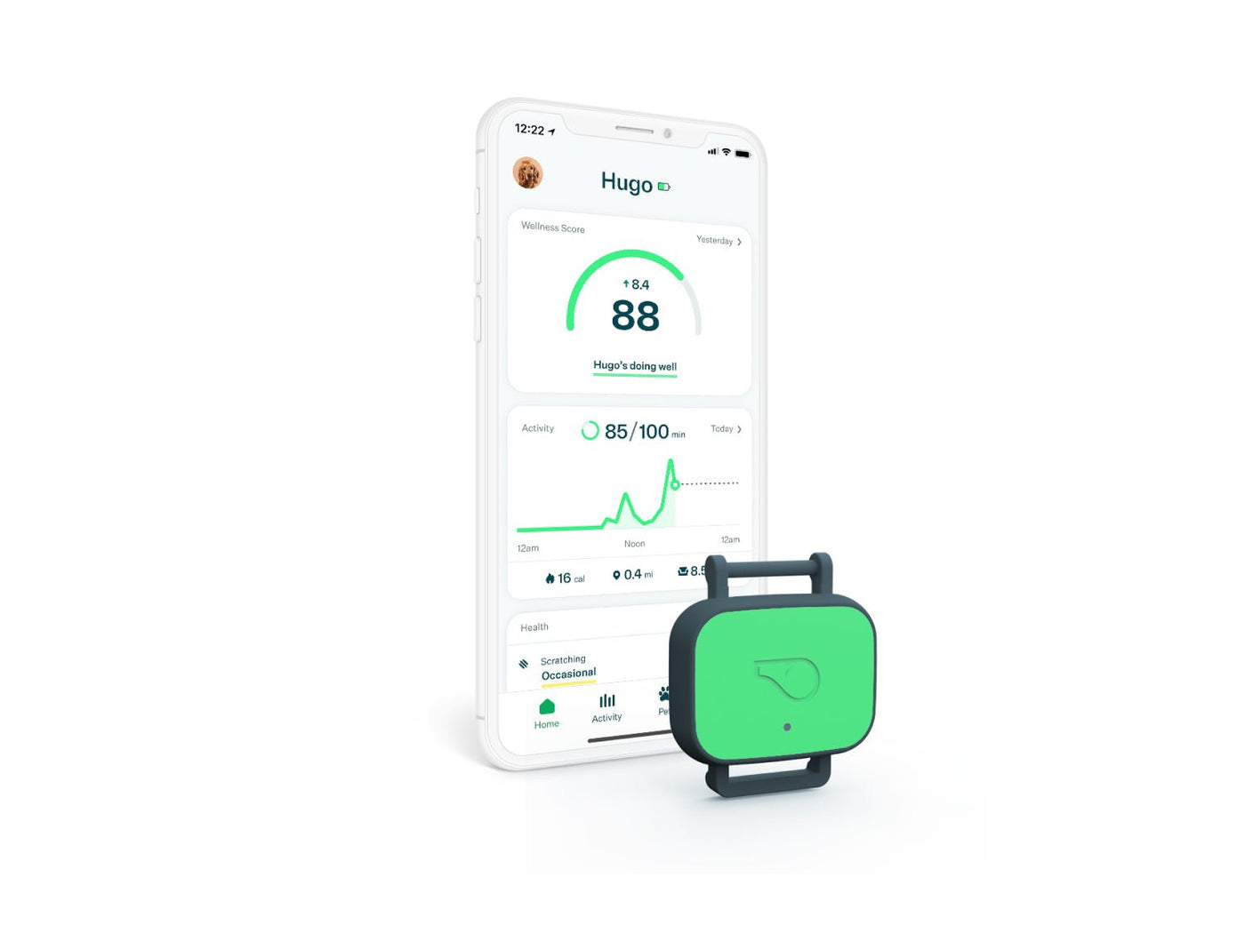 Whistle Health 1.0 Smart Device - Whistle